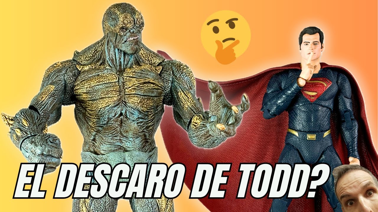 ABRIENDO AL DOOMSDAY Y SUPERMAN MCFARLANE TOYS BATMAN V SUPERMAN