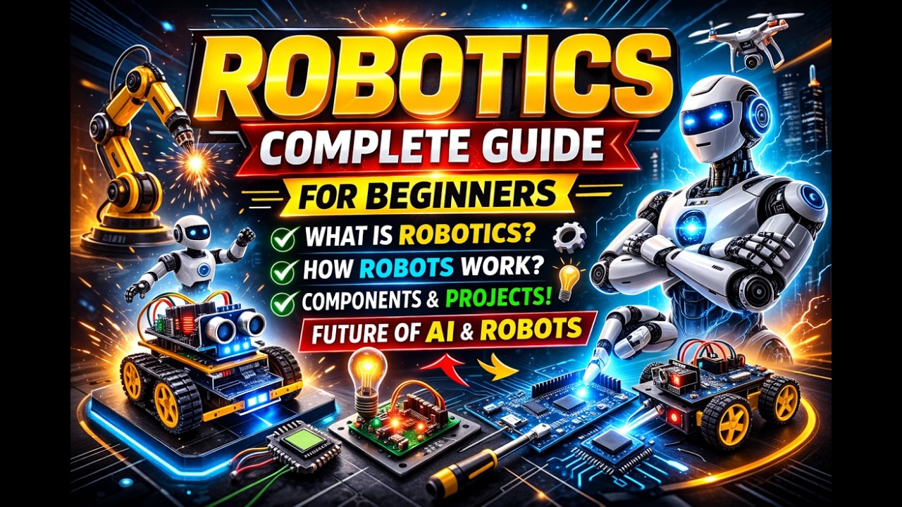 Robotics Explained 🤖 | What is Robotics? Future of Robots in Real Life | ConceptCue