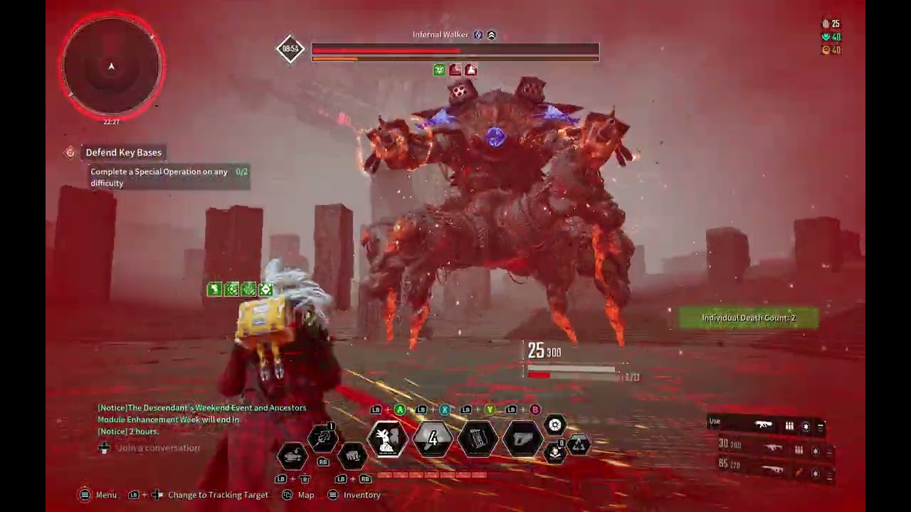 Massacre Gley vs Infernal Walker