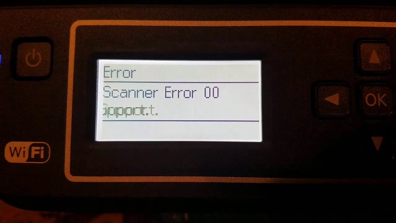 Fix Scanner Error Wf-2630