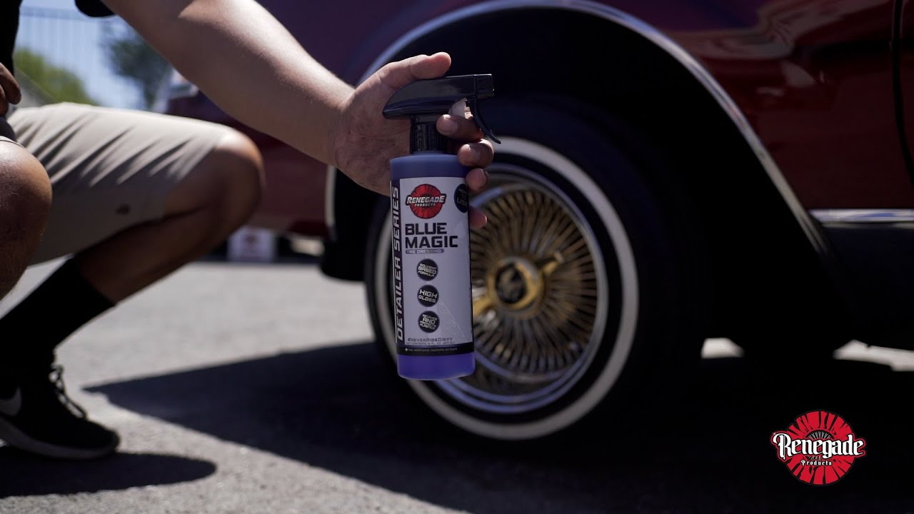 How To: Whitewall Tire Care And Shine With BLUE MAGIC Tire Dressing | Renegade Products