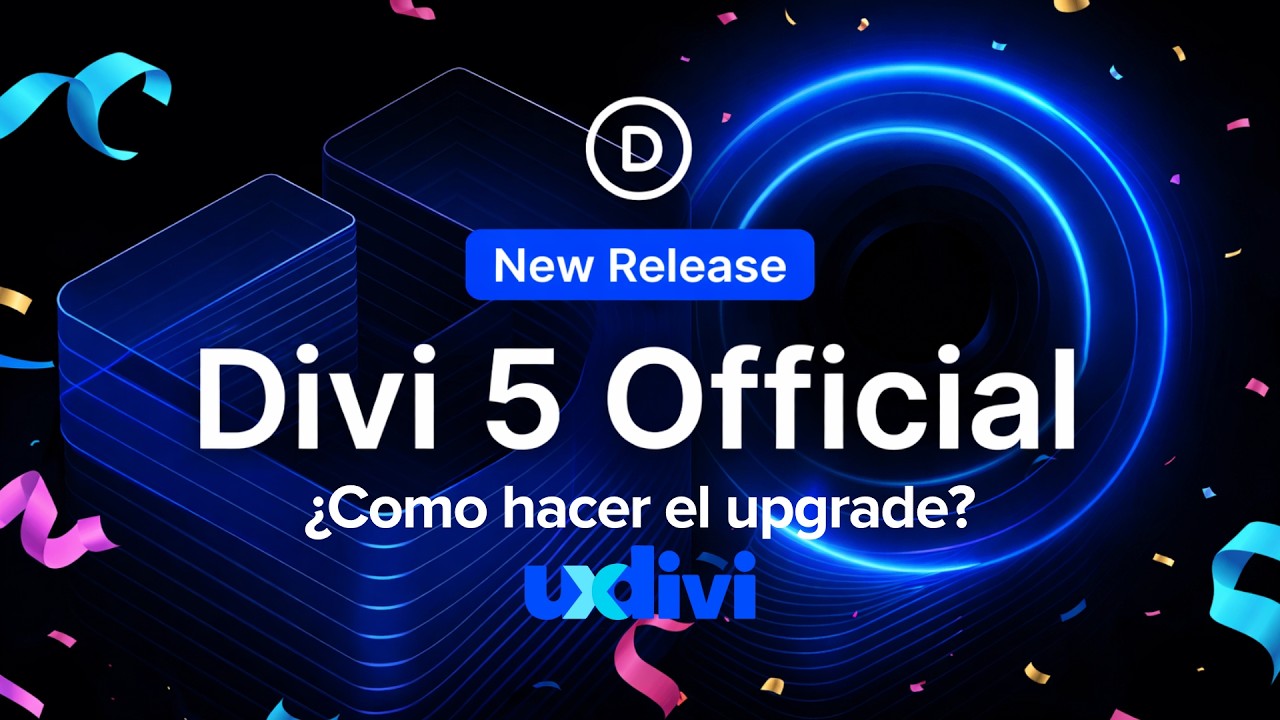 Divi 5 ya es OFICIAL: Actualiza desde Divi 4 paso a paso (sin romper tu web) 🚀
