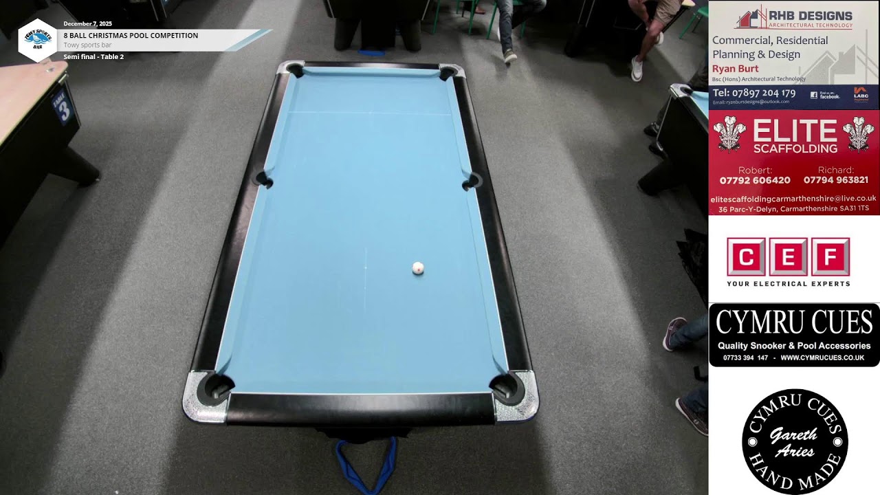 Ryan John vs Sam Wintle Semi final Christmas Pool Comp