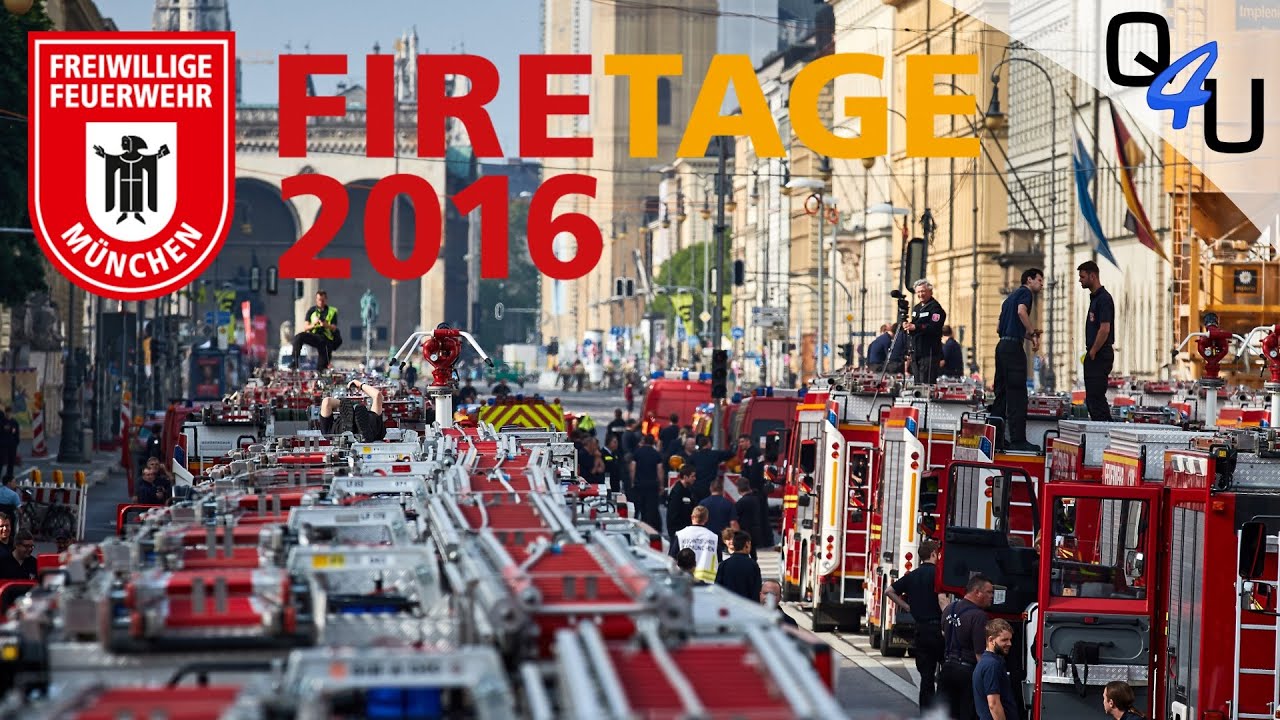 Weltrekord: FireTage Parade München 29. Mai 2016 - Events | QSO4YOU TV