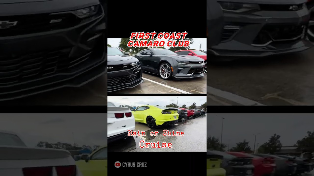 Camaro Cruise: First Coast Camaro Club #automobile  #camaro #musclecar #carcruise #carculture