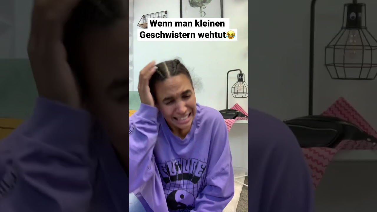 Geschwister &auml;rgern be like..  Wer kennt&rsquo;s?😂 #spielmitmir #shorts #comedy #geschwisterliebe