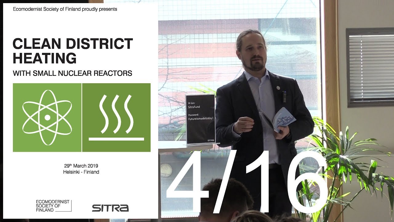 Nuclear District Heating in Finland -study presentation – Rauli Partanen / Think Atom