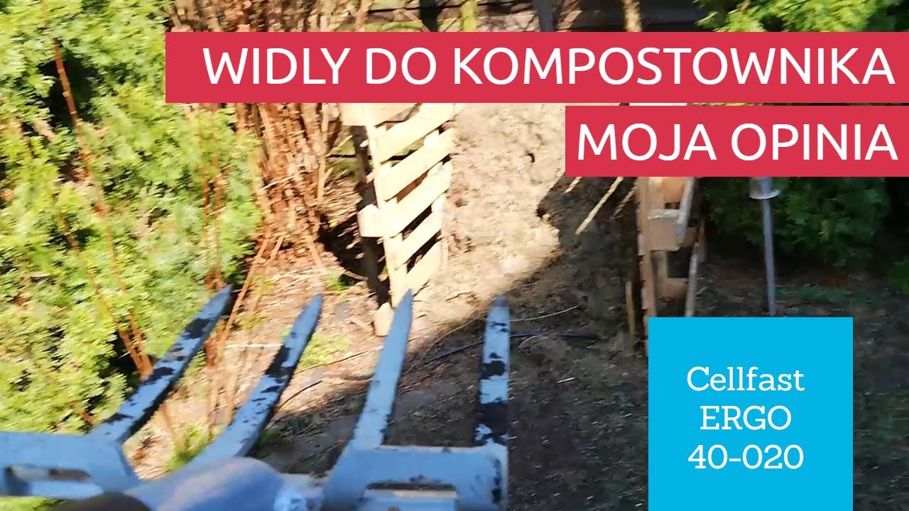 Moja opinia o widłach amerykańskich Cellfast ERGO 40-020