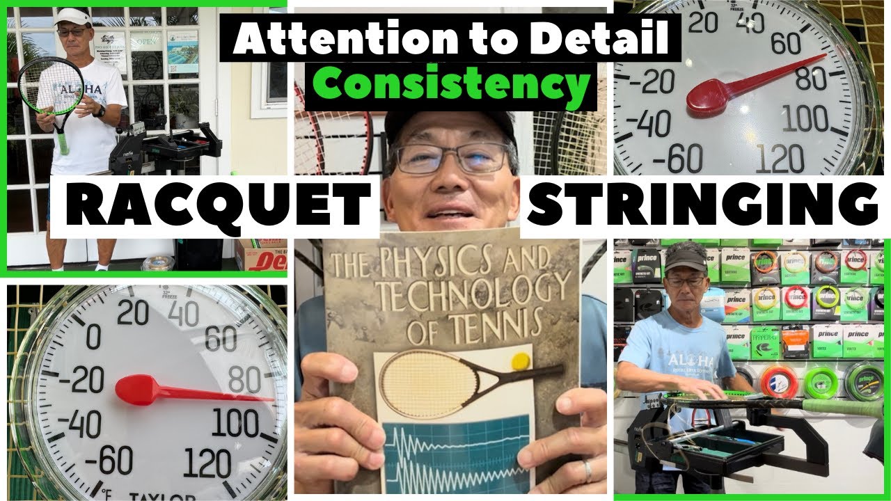 Racquet Stringing [Attention to Detail & Consistency]