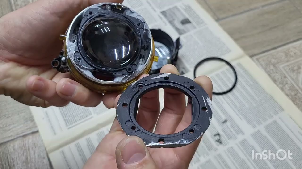 Мощьный свет сделал на Т5 