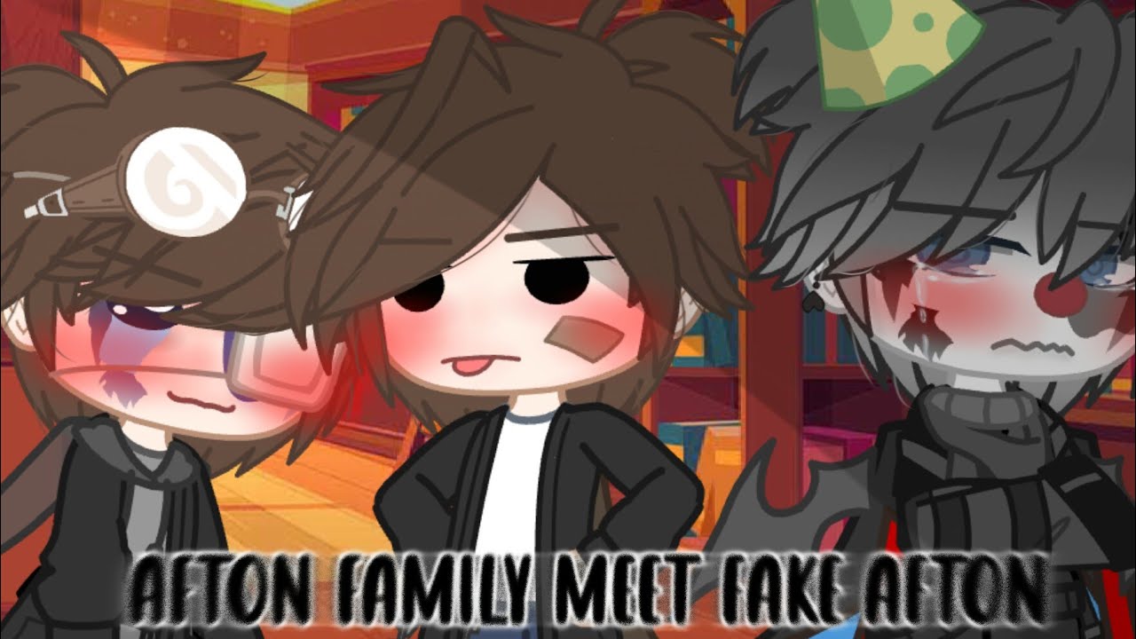 Afton meet fake Afton | AU | Cringe | Fnaf
