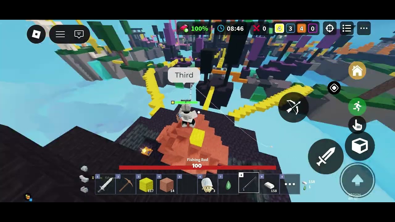 Playing bedwars ranked!