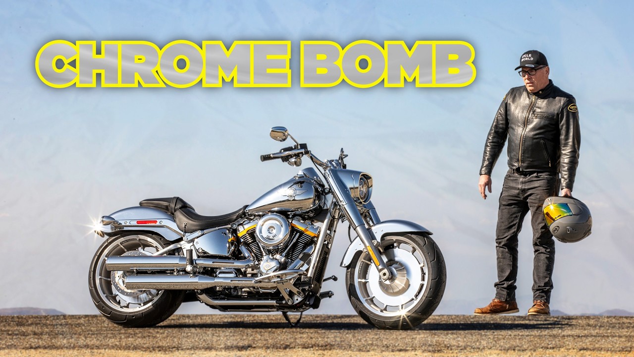 First Ride of the 2025 Harley-Davidson Fat Boy Gray Ghost Icons Edition!