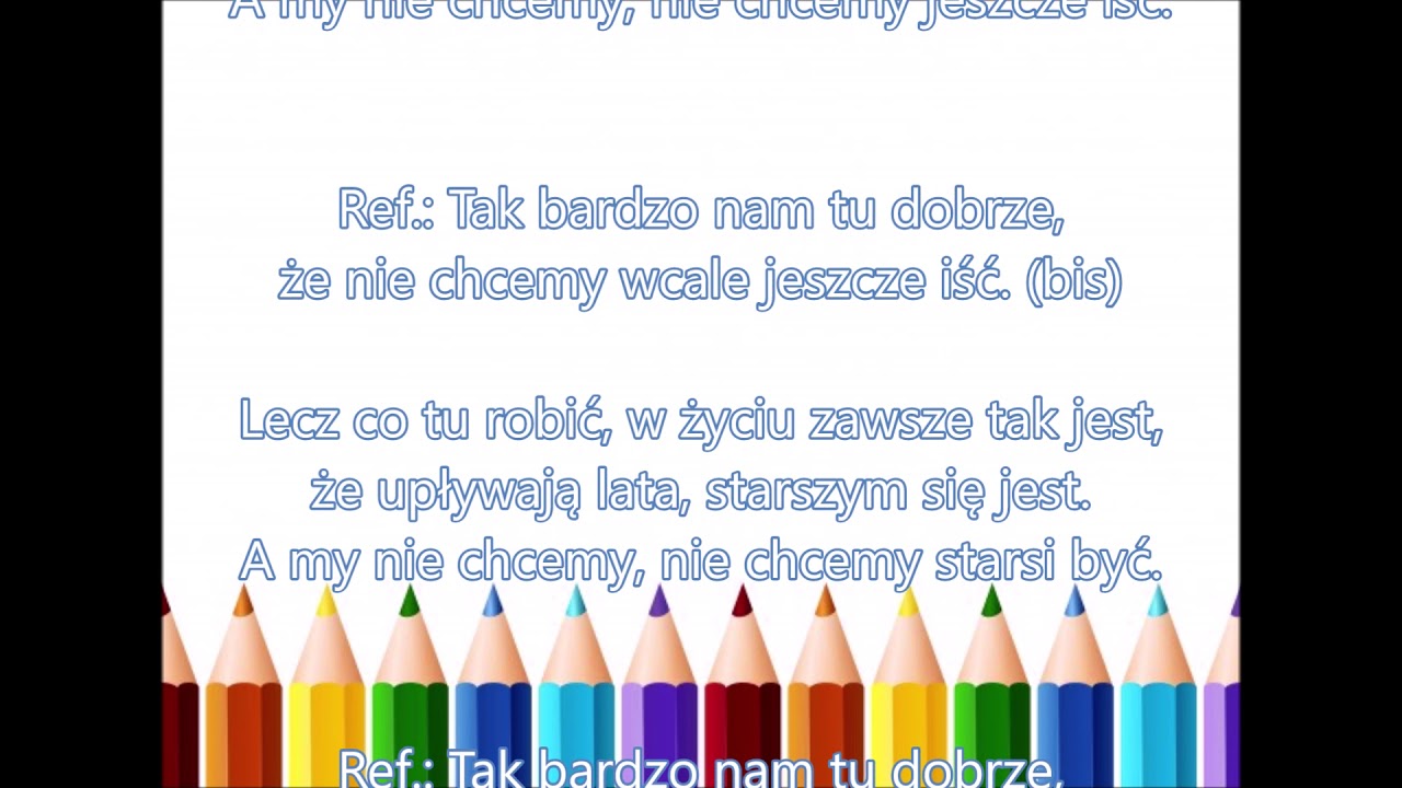 Kończymy już przedszkole