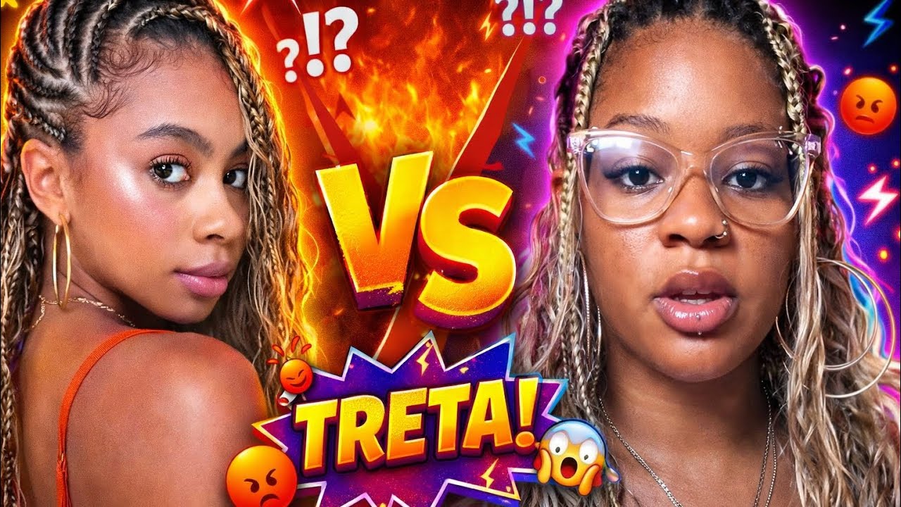 TRANÇA MOICANO! NÃO DUROU UMA SEMANA!!!😬😳 TRETA ENTRE RAMANA BORBA×TÔ DE BRAIDS