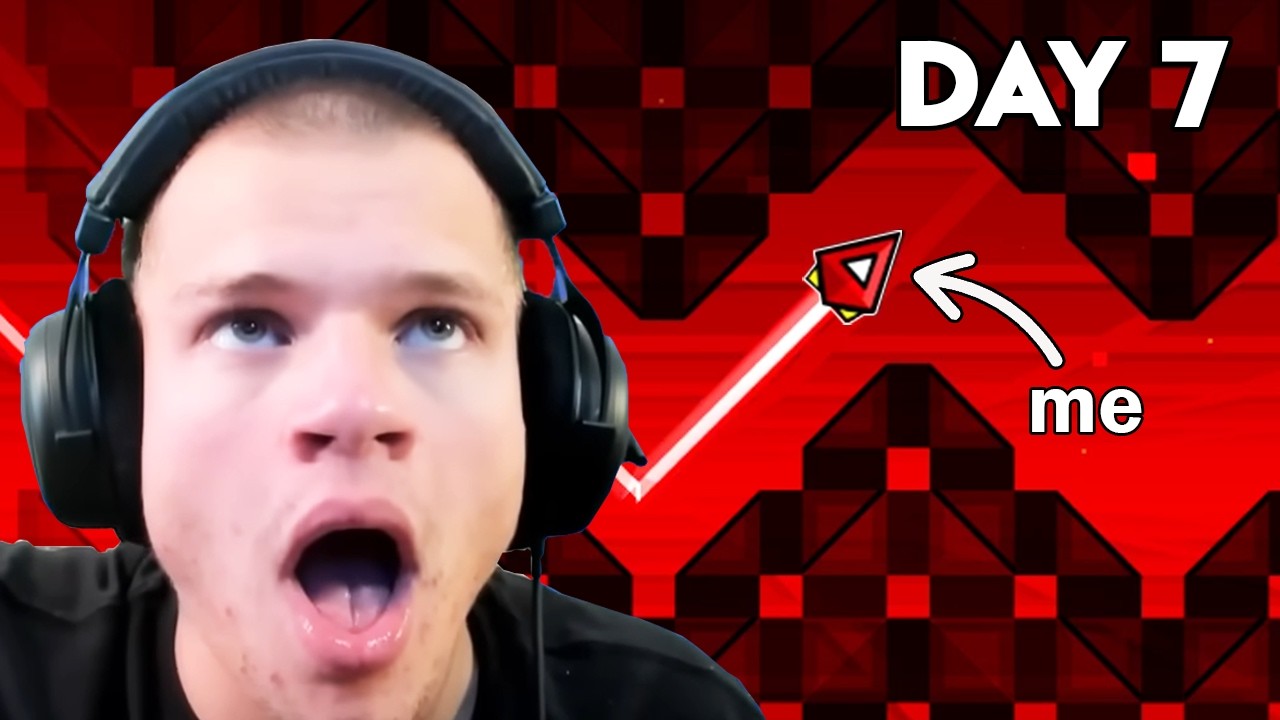 I Beat Geometry Dash For the First Time Since Jynzxi Couldn’t