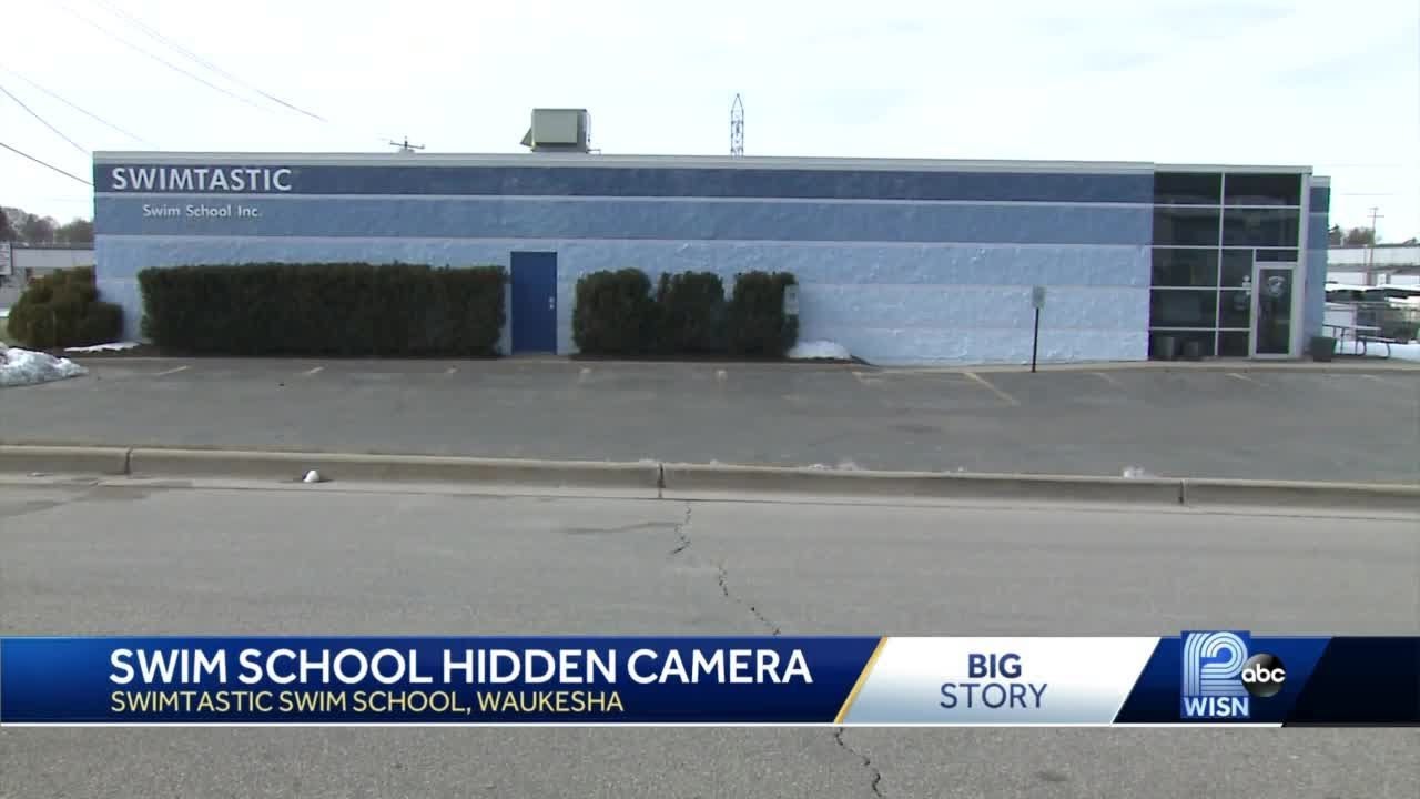 Hidden camera found in locker room at swim school