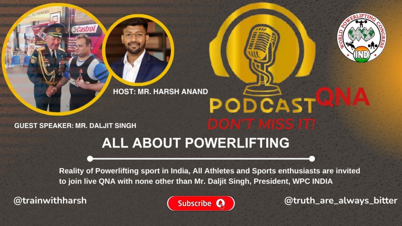Myths of Powerlifting in India 🇮🇳