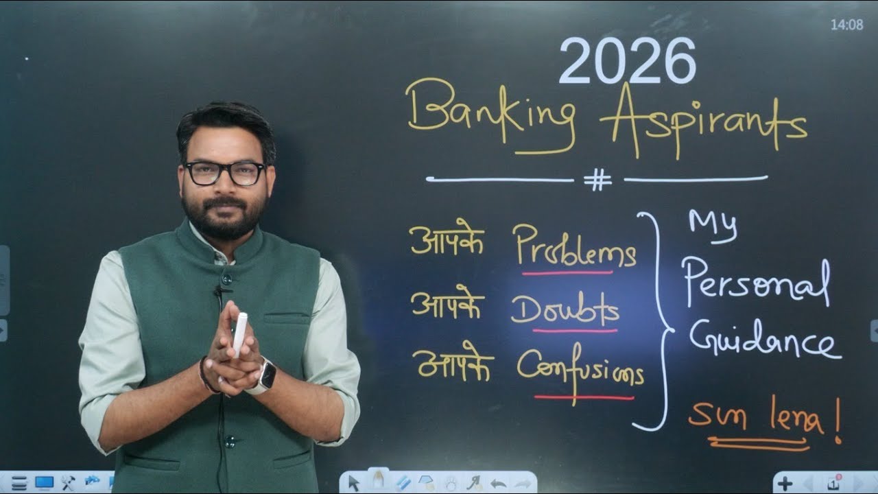 Must Watch For Banking Aspirants 2026 | Complete Bank Exam Guidance & Strategy | By Saurav Singh