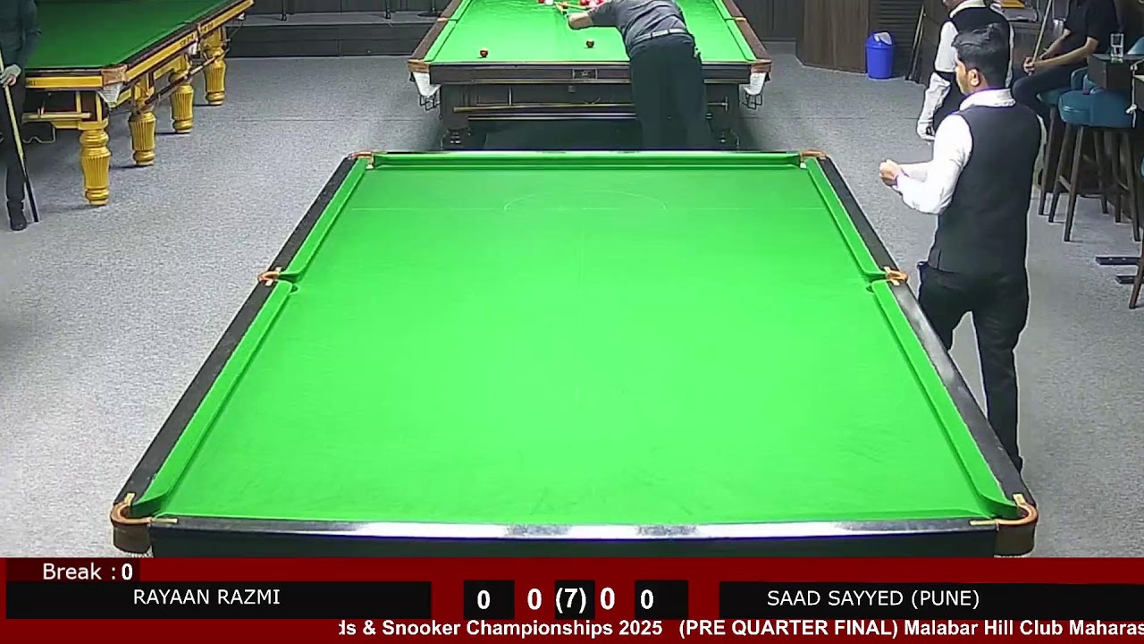 Malabar Hill Club Maharashtra State Billiards & Snooker Championships 2025