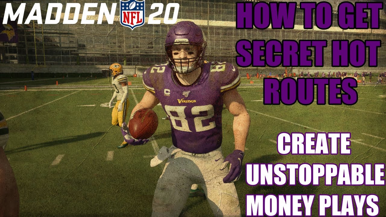 CREATE UNSTOPPABLE MADDEN 20 MONEY PLAYS WITH THE HOT ROUTE GLITCH! TIPS AND TRICKS