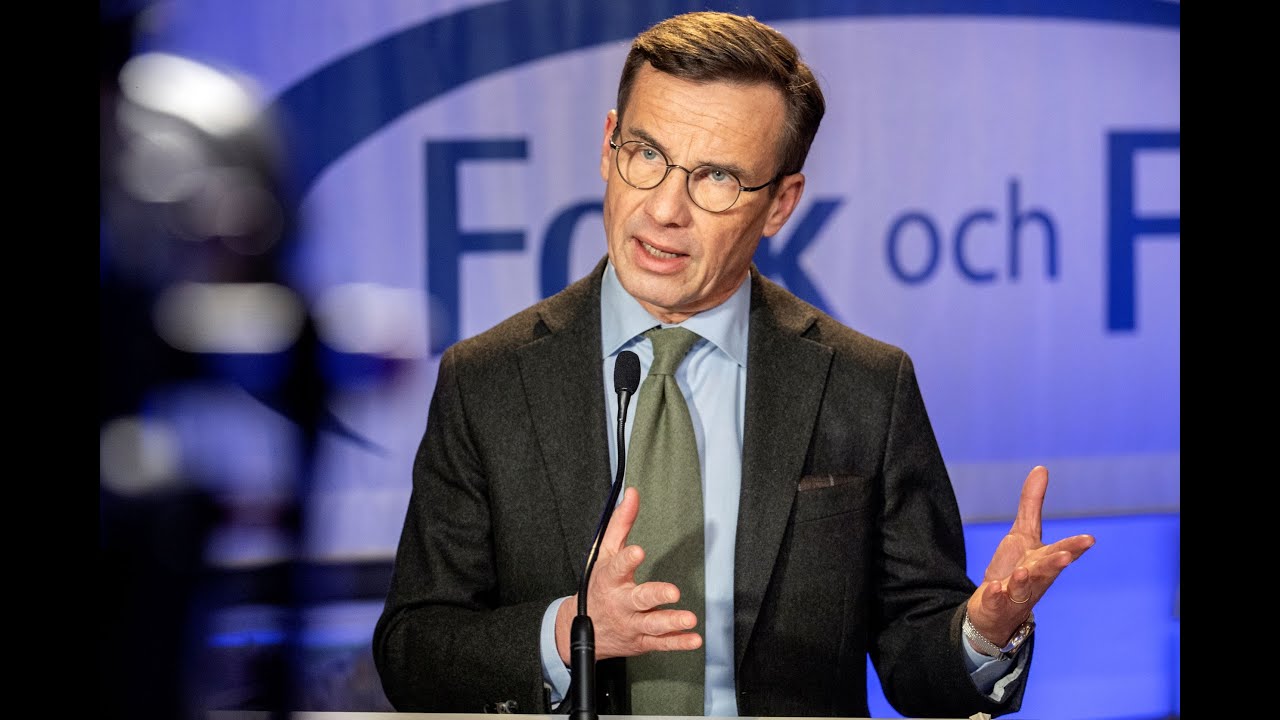 Moderaternas partiledare Ulf Kristersson 