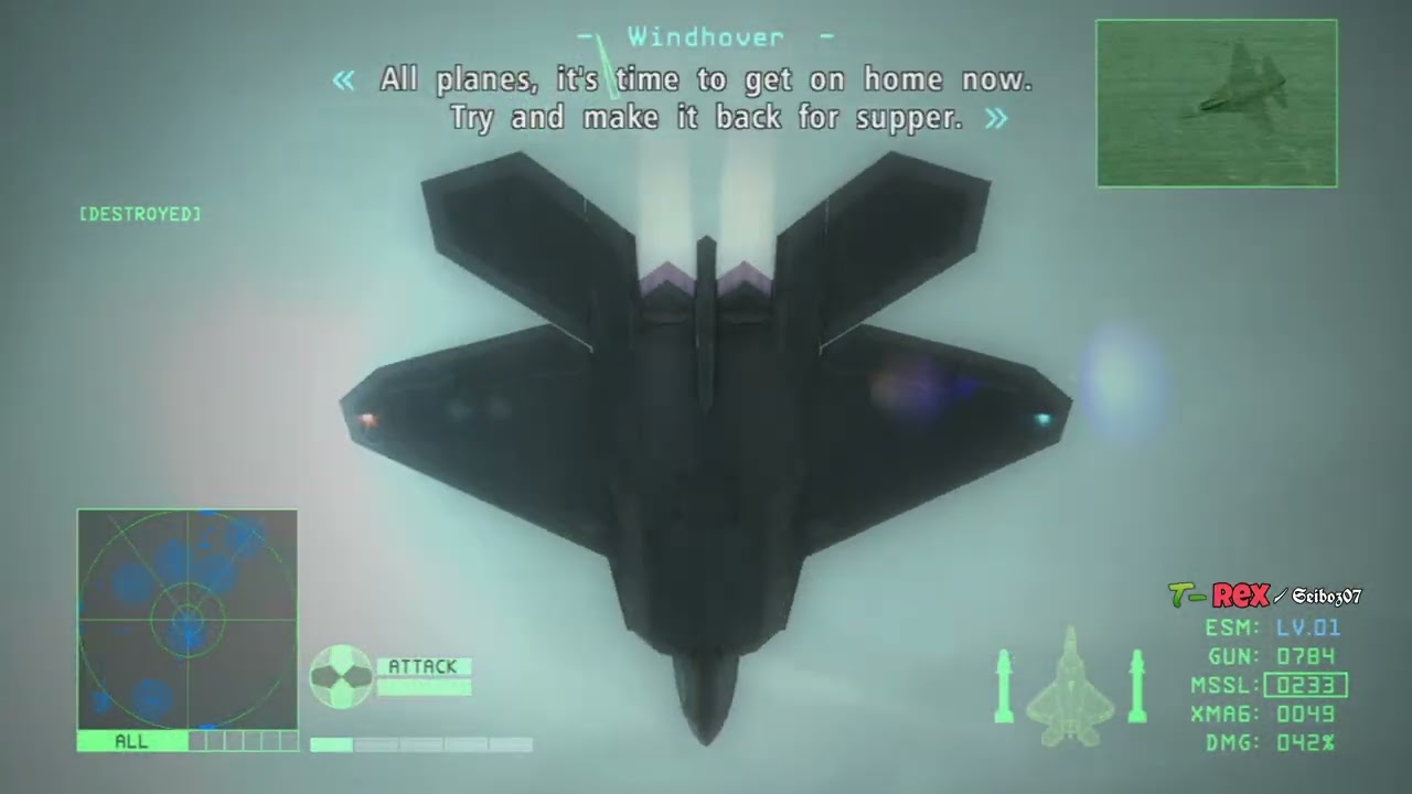 T-Rextro | ACE COMBAT 6 IN 2 HOURS! (1hr 46min) ~ Speedrun
