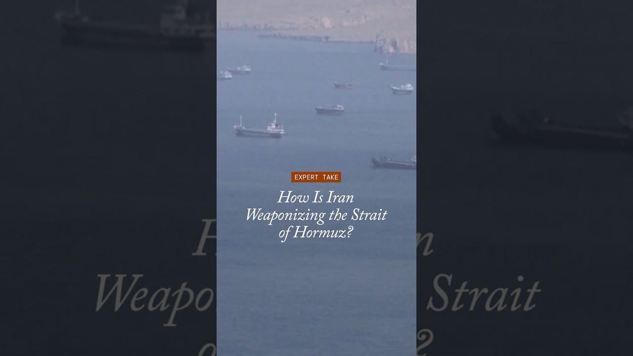 Iran Is Weaponizing the Strait of Hormuz. Here's How.