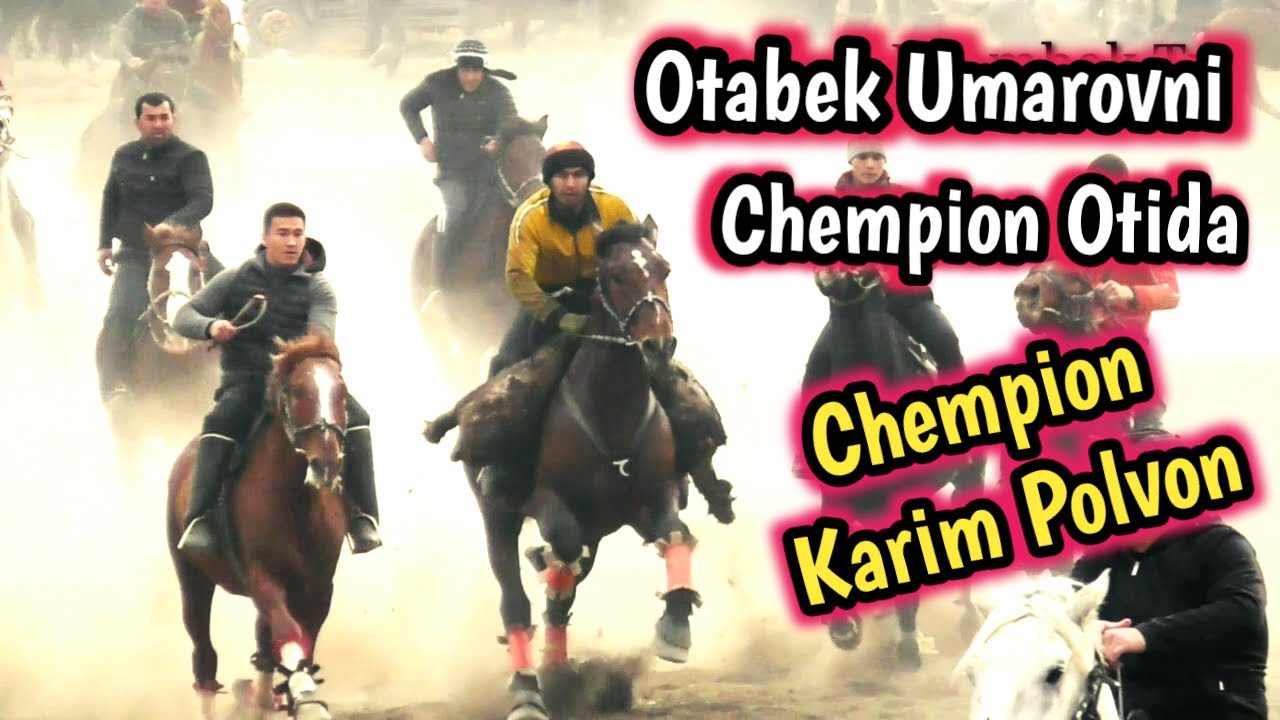 ОТАБЕК УМАРОВНИ МАШХУР ЧЕМПИОН ОТИДА ЧЕМПИОН КАРИМ ПОЛВОН👍#uloq#otlar#otabek_umarov#otbozor#chempion