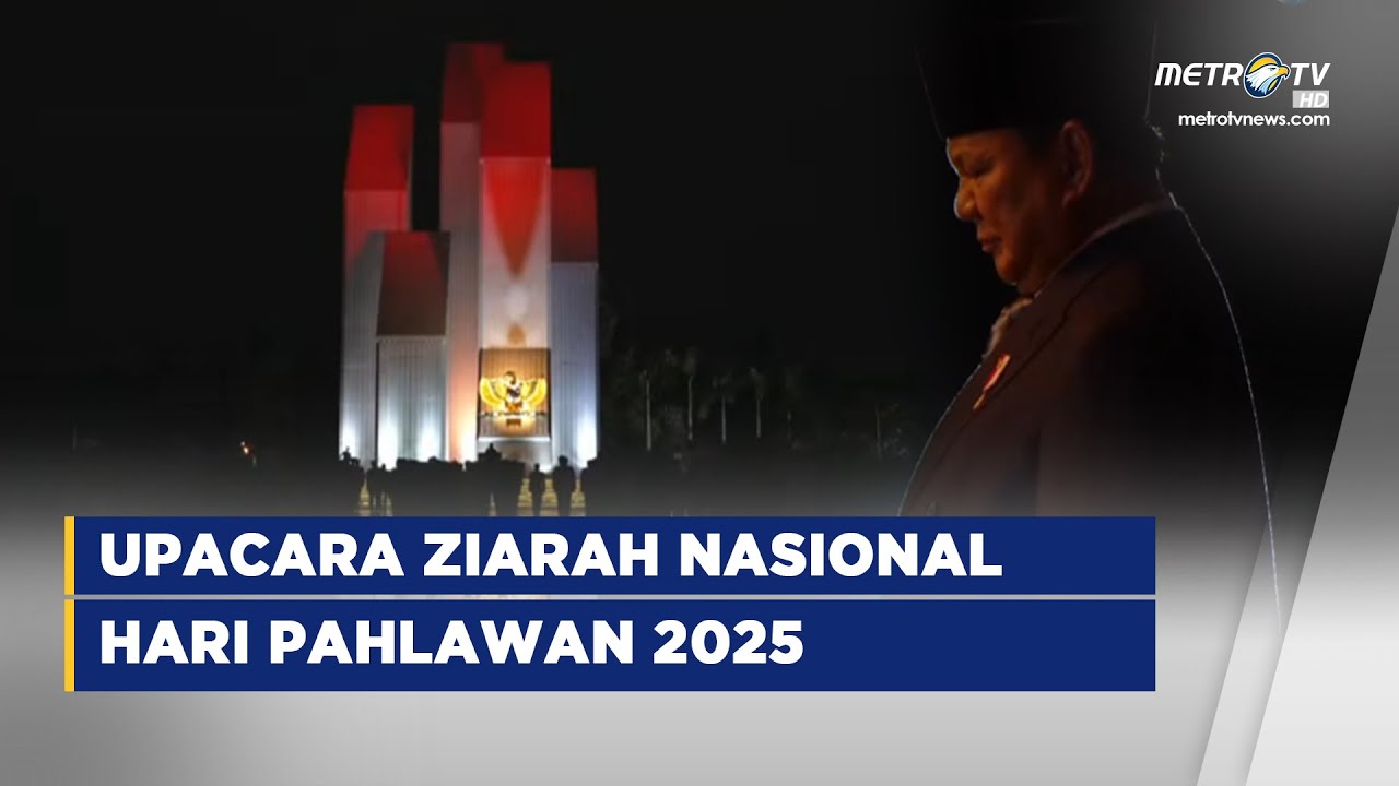 LIVE STREAMING - UPACARA ZIARAH NASIONAL HARI PAHLAWAN 2025