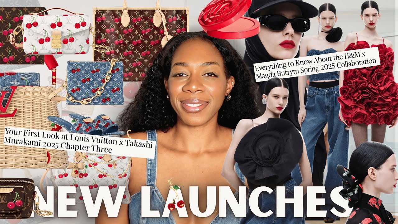 *HOT* LV x TAKASHI MURAKAMI CHERRY COLLECTION 🍒 & MAGDA BUTRYM x H&M REVIEW 🌹