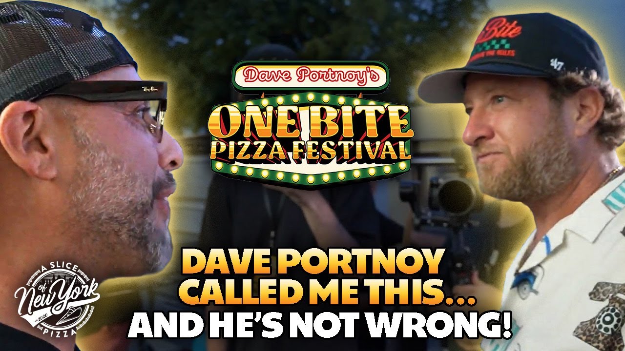 BEHIND THE SCENES of Dave Portnoys 2025 One Bite Pizza Festival-Barstool Sports- A Slice of New York