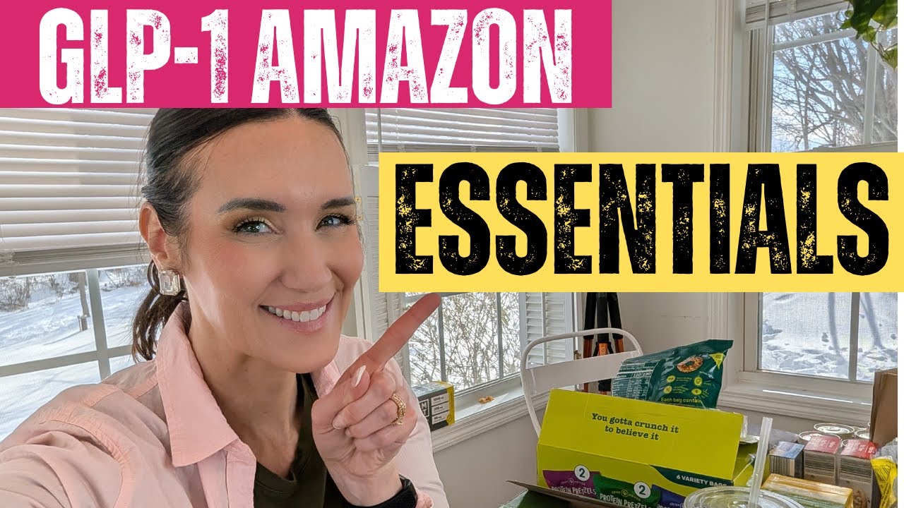 12 AMAZON MUST-HAVE ITEMS FOR GLP-1 SUCCESS IN JANUARY! 🛒 WHAT I CAN’T LIVE WITHOUT ON TIRZEPATIDE
