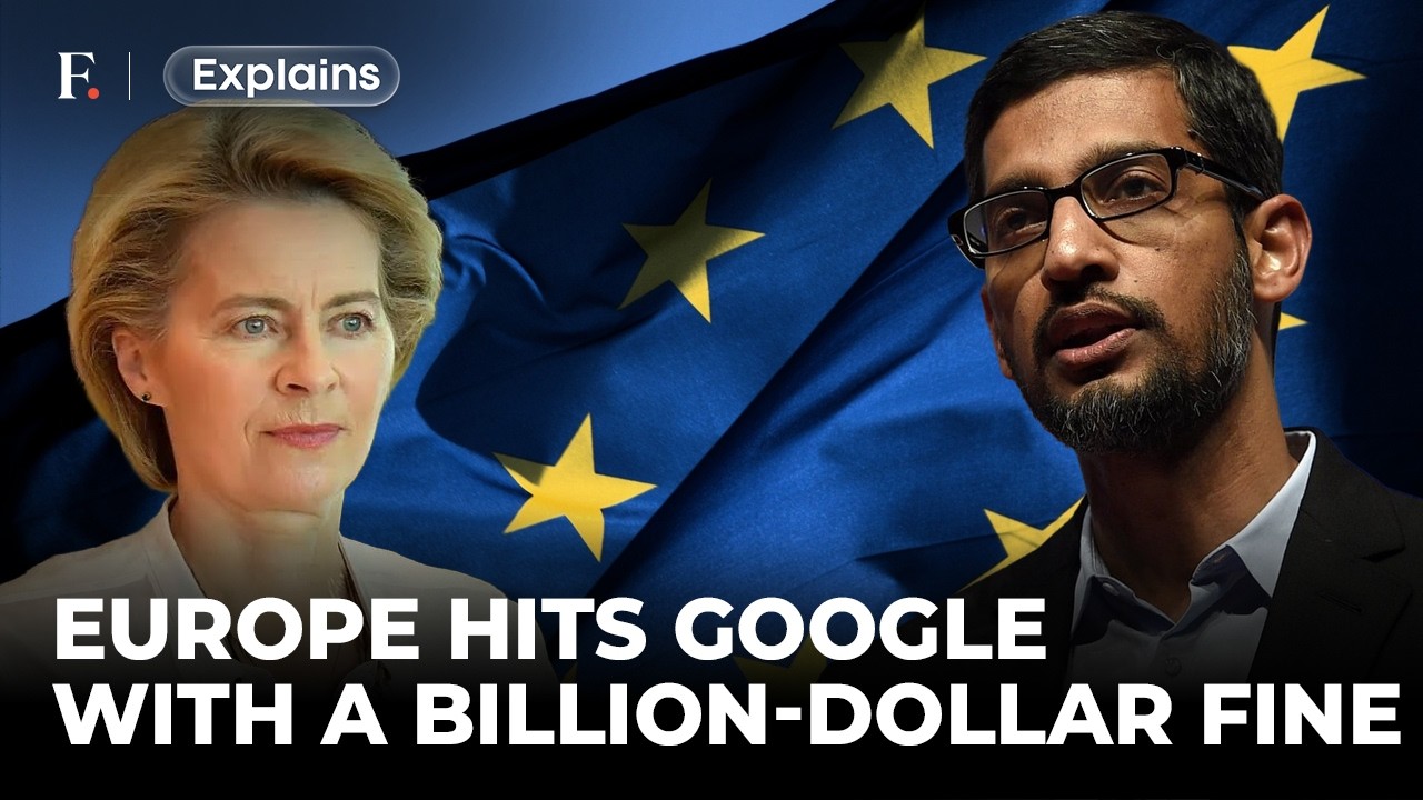 Google оштрафовали в ЕС на 1 миллиард долларов: в чем причина | FP Explains