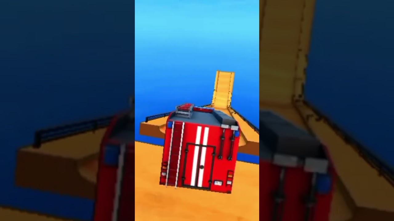 Hulk Ramp Race #hulk #hulkcar #hulkgamplay #gameplay #shortsfeed #ramprace #shorts