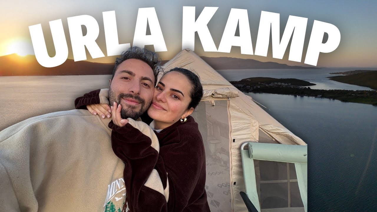 URLA'NIN SAKLI CENNETİNDE KAMP YAPTIK ! 📍⛺