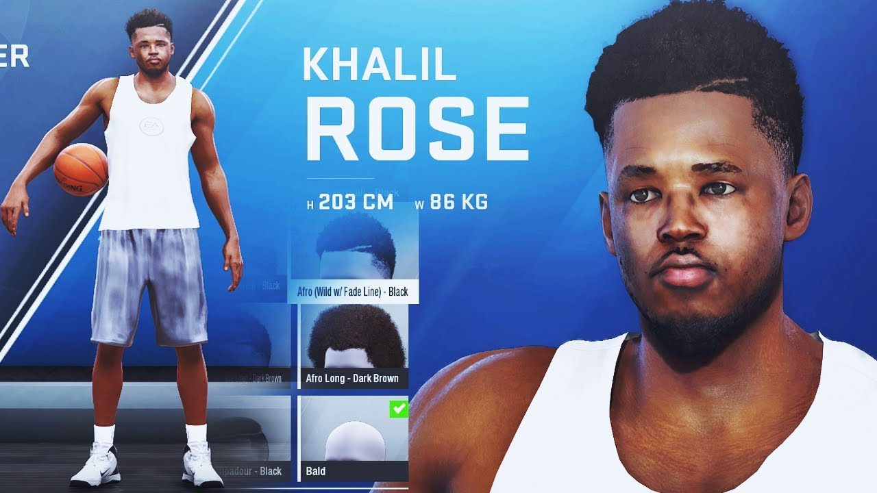 The Creation Of Khalil Rose - NBA LIVE 18 THE ONE #1