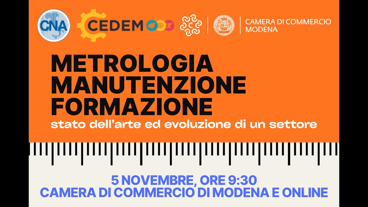 Metrologia Manutenzione Formazione - Stato dell'arte ed evoluzione di un settore