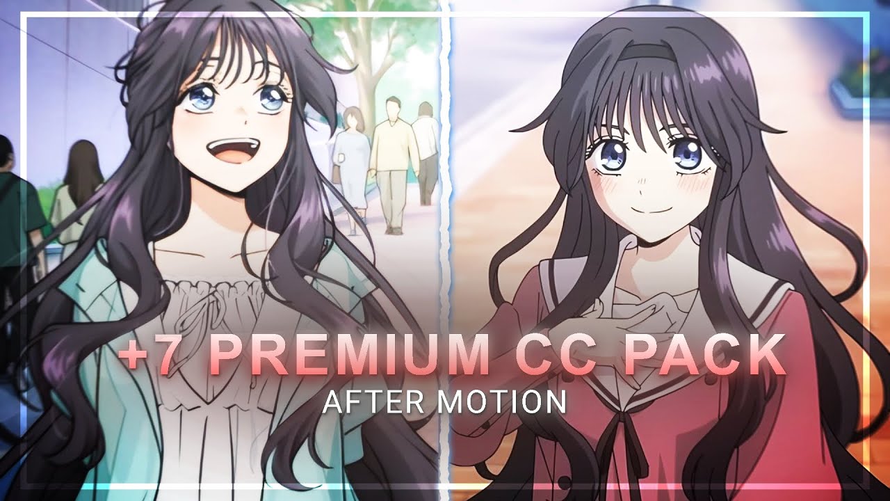 The Only 7 CC PACKS You Need for 4K Anime Edits 🔥 | Alight Motion | 