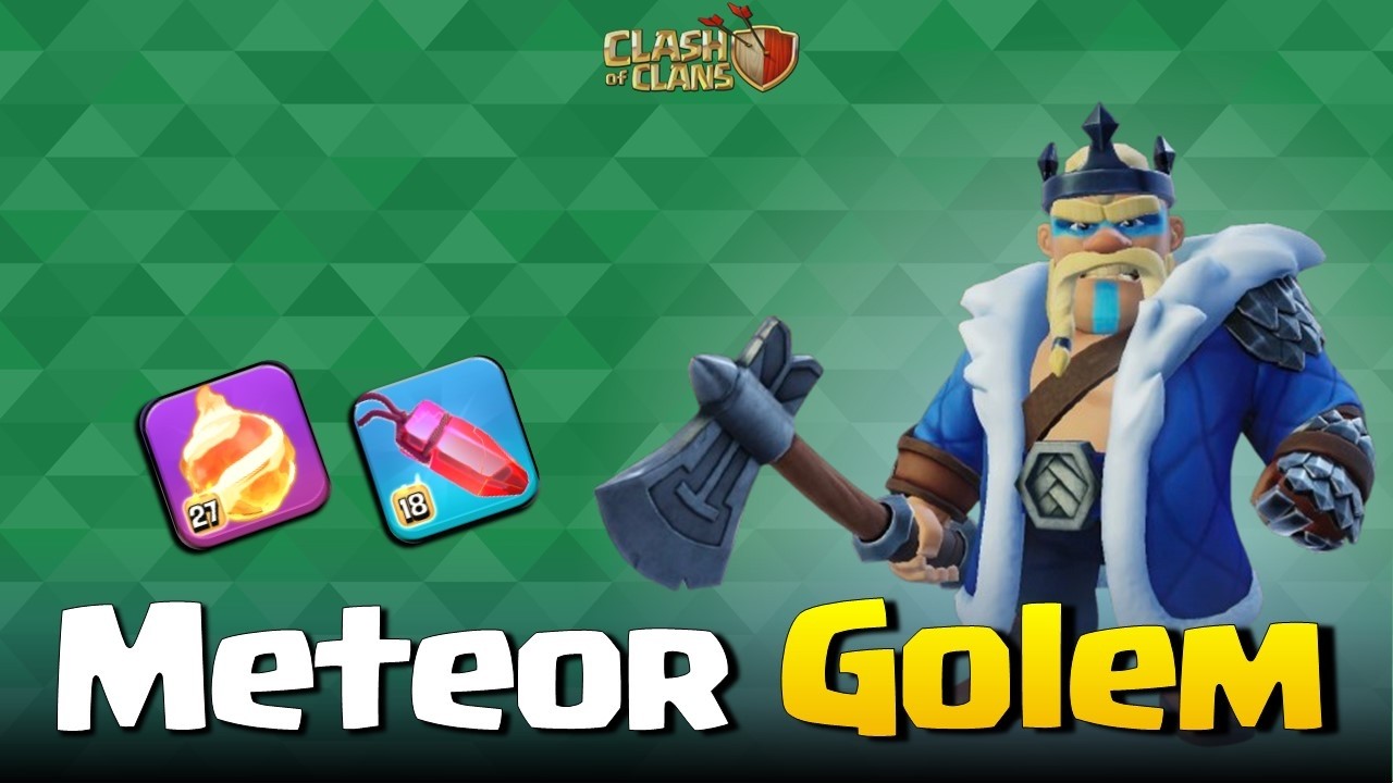 Meteor Golem Fireball | TH 18 Attack Strategy Legend League | Clash Of Clans | Dandi COC