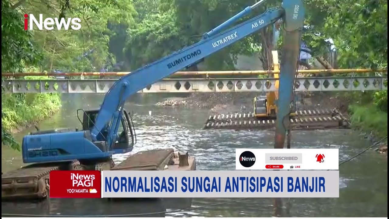 Hadapi Musim Hujan, Pemprov DKI Normalisasi Sungai Antisipasi Banjir 