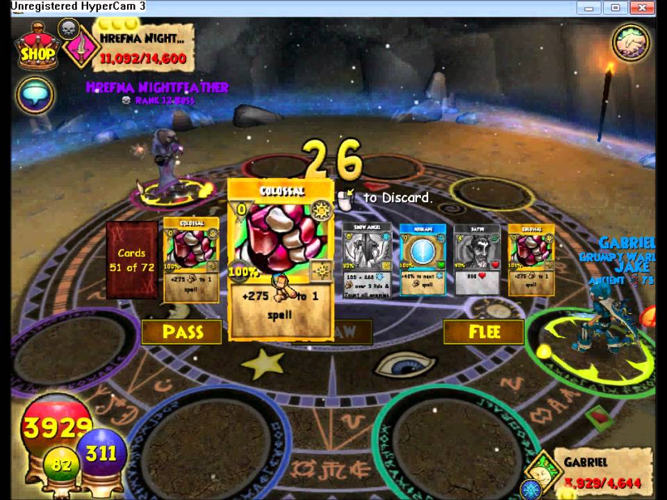 Wizard 101 - Hrefna Nightfeather Boss Fight