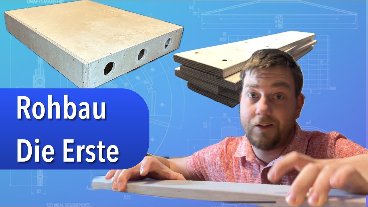 1:160 Modul Anlage - Rohbau, Bretter und Löcher