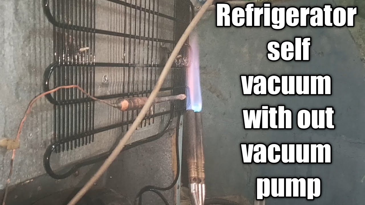 Refrigerator Self Vacuum And Condenser Change | Gas charging |Technical hulchal