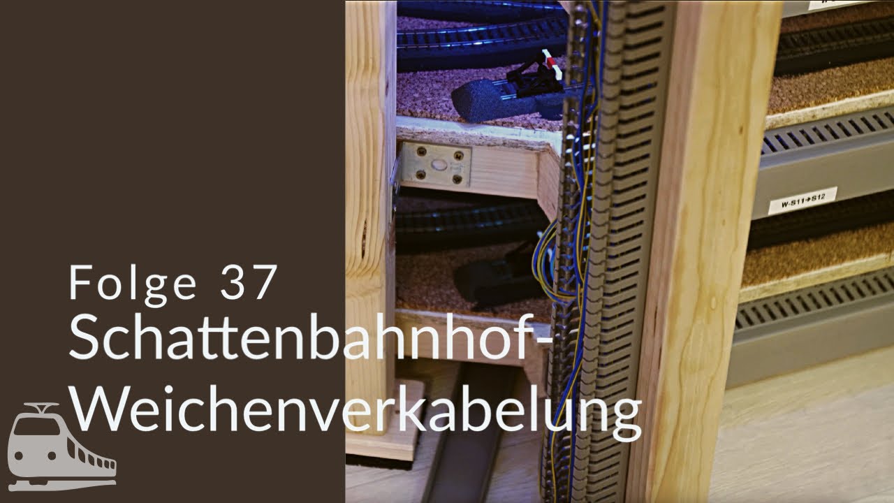 Schattenbahnhof-Weichenverkabelung - #37