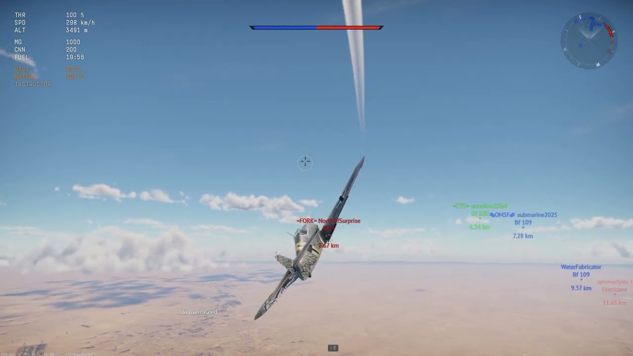 War Thunder    Let's fly the Ta 154 and the Bf 109 F-2