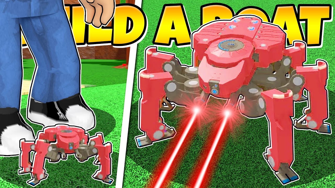 They Built a WORKING ANT WALKER MECH! Roblox Build a Boat Reddit