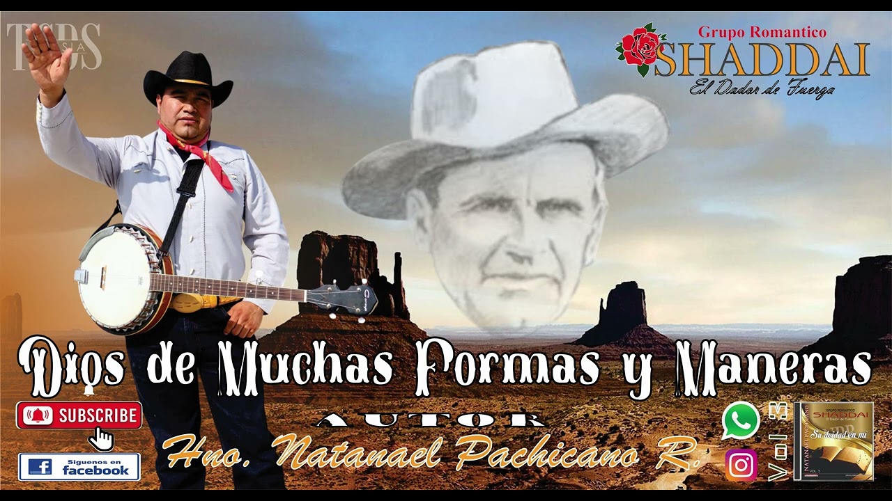 Dios De Muchas Formas y Maneras 🦅🪕🎻 |  Natanael Pachicano R.