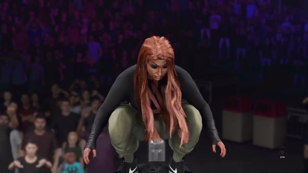 STW universe Mina Shirakawa vs Jaida Rose vs Kim possible