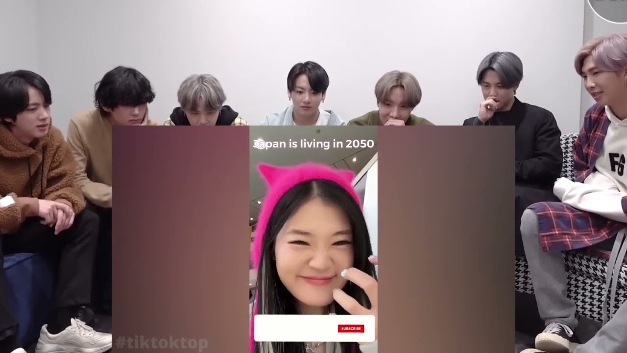 BTS REACTION Kika Kim XO Team TikTok Top 2024 #2